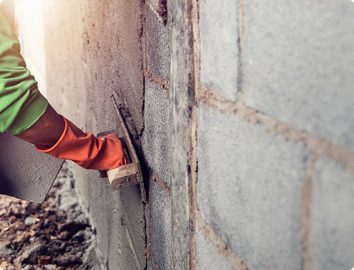 Enduits finitions façade maçonnerie Nice Antibes - Azur BTP