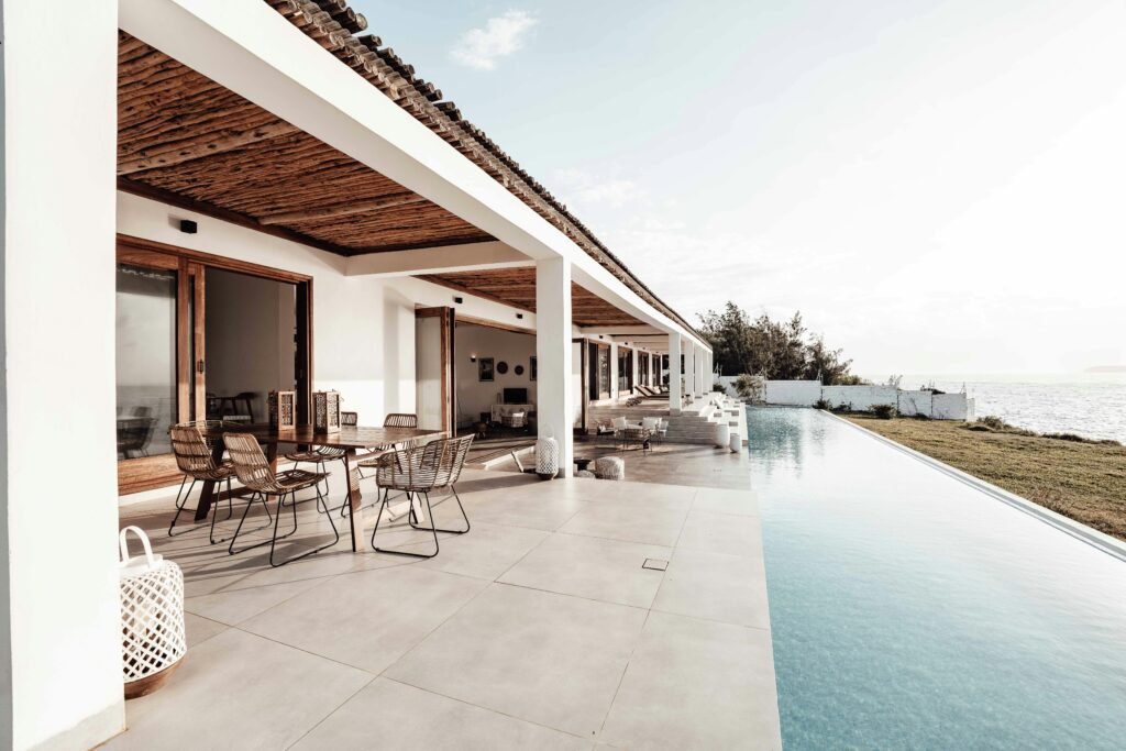 Construction terrasse pierre béton Côte d'Azur - Azur BTP